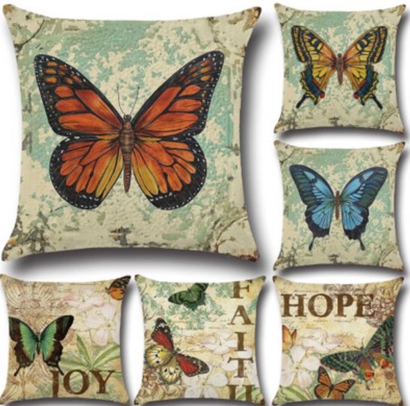 Butterfly Cushion Cover