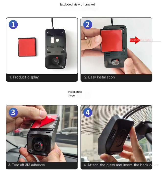 Car DVR Dash Cam Image 1