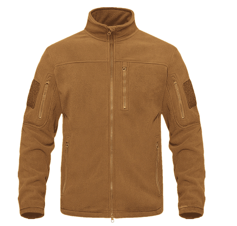 MEGE Outdoor Fleece Jacket in Navy Blue