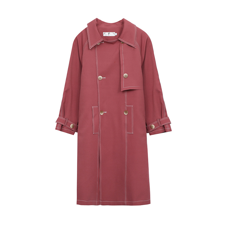 Women's Trench Coat Side View