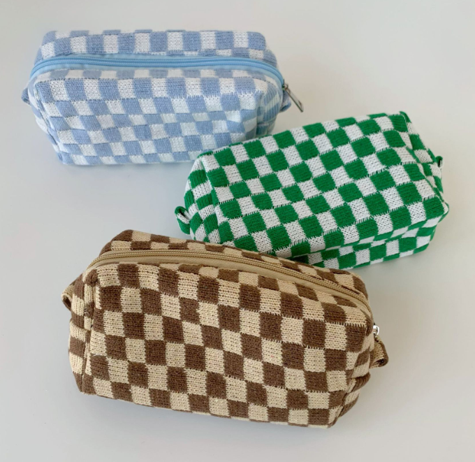 Lattice Cosmetic Bag Detail