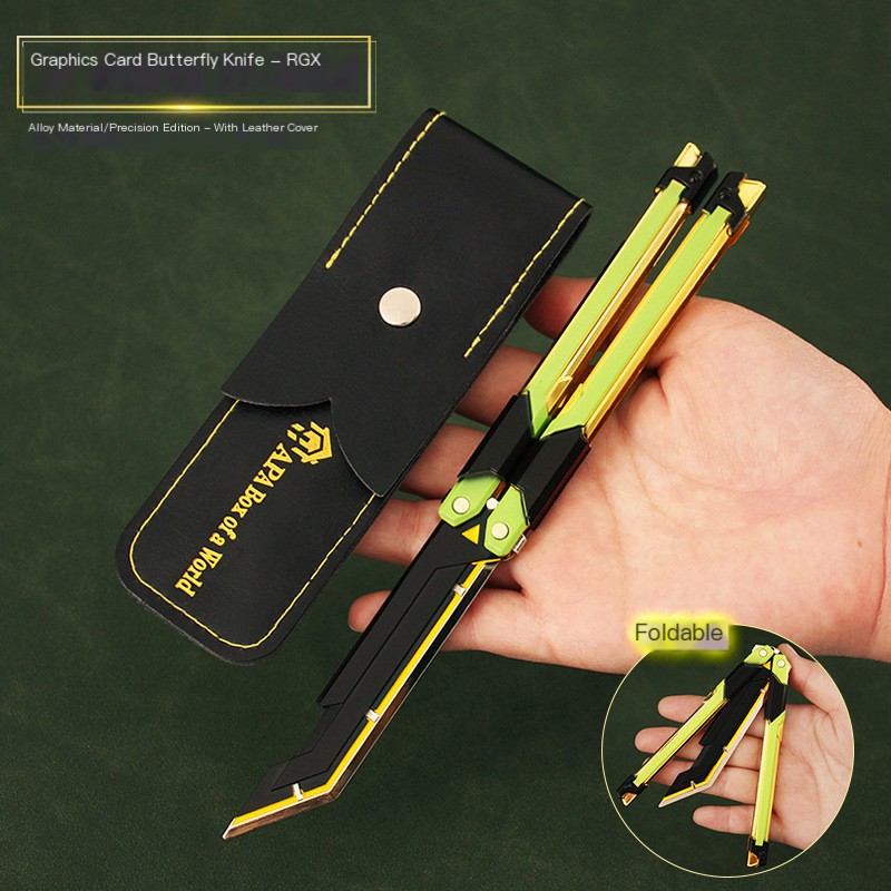 RGX Graphics Butterfly Knife Blue