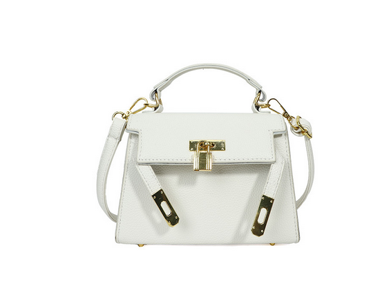 Stylish Single-Shoulder Platinum Bag Image 3