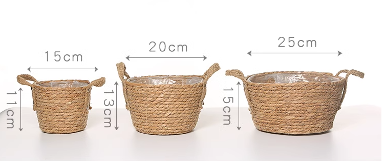 Seaweed Woven Storage Basket 11
