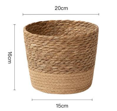 Vintage Woven Flower Vase