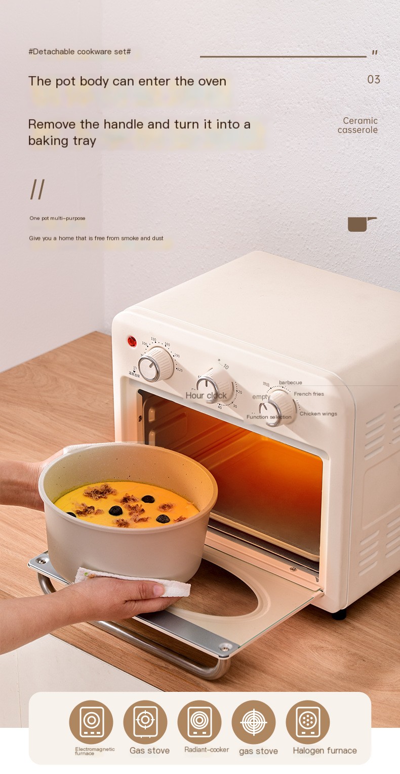 Versatile Non-Stick Stone Pan