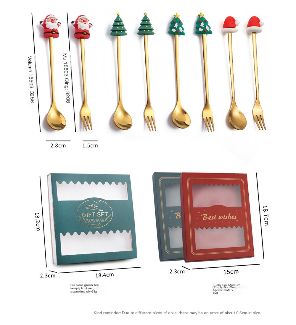 Christmas Spoon Set 3