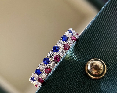 Red Sapphire Ring