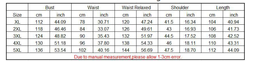 Summer Plus Size Dress 1