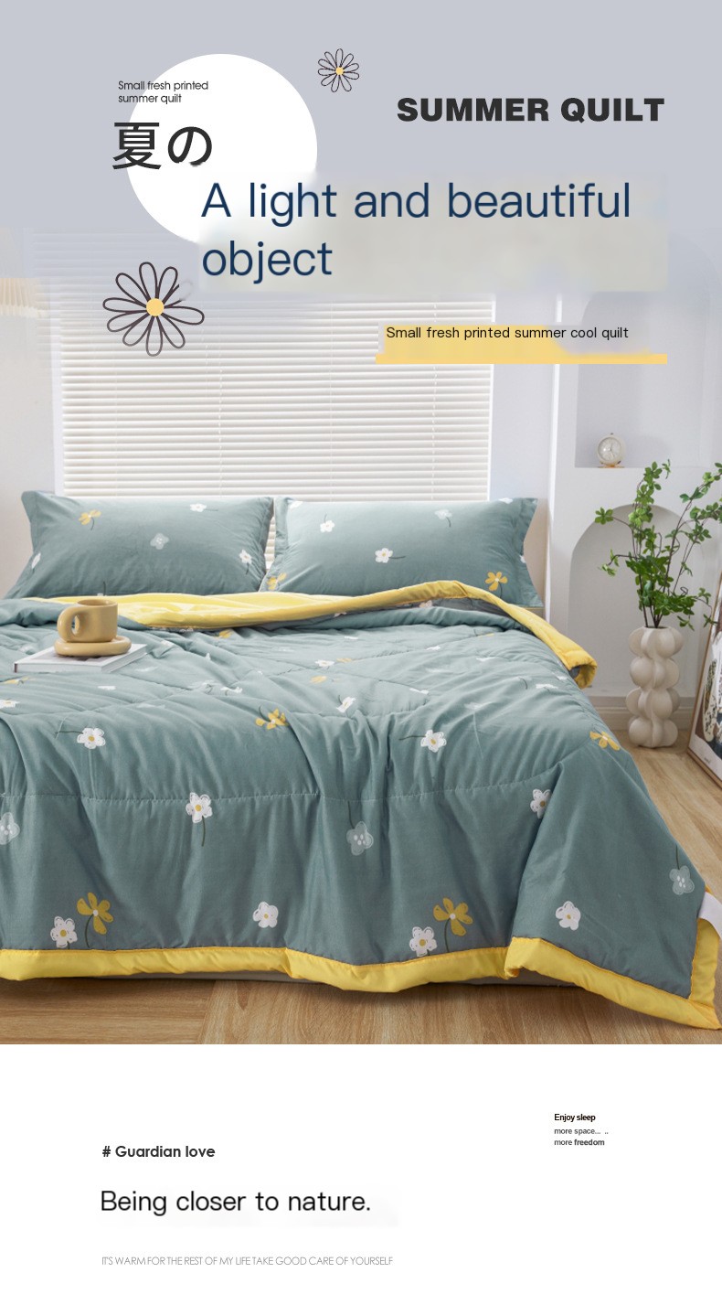 Colorful World Summer Quilt