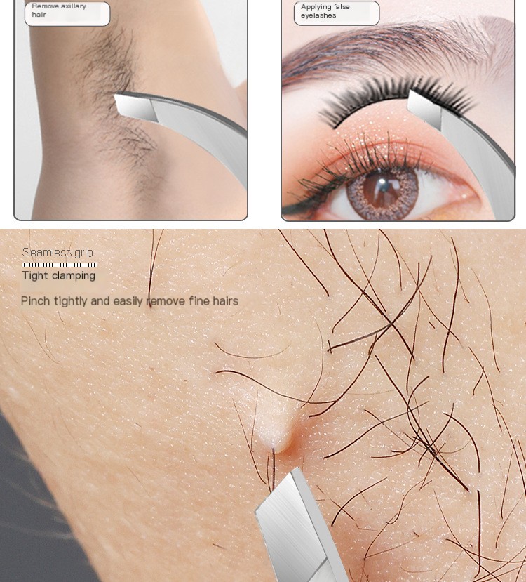 High-Precision Eyebrow Tweezers Image 3