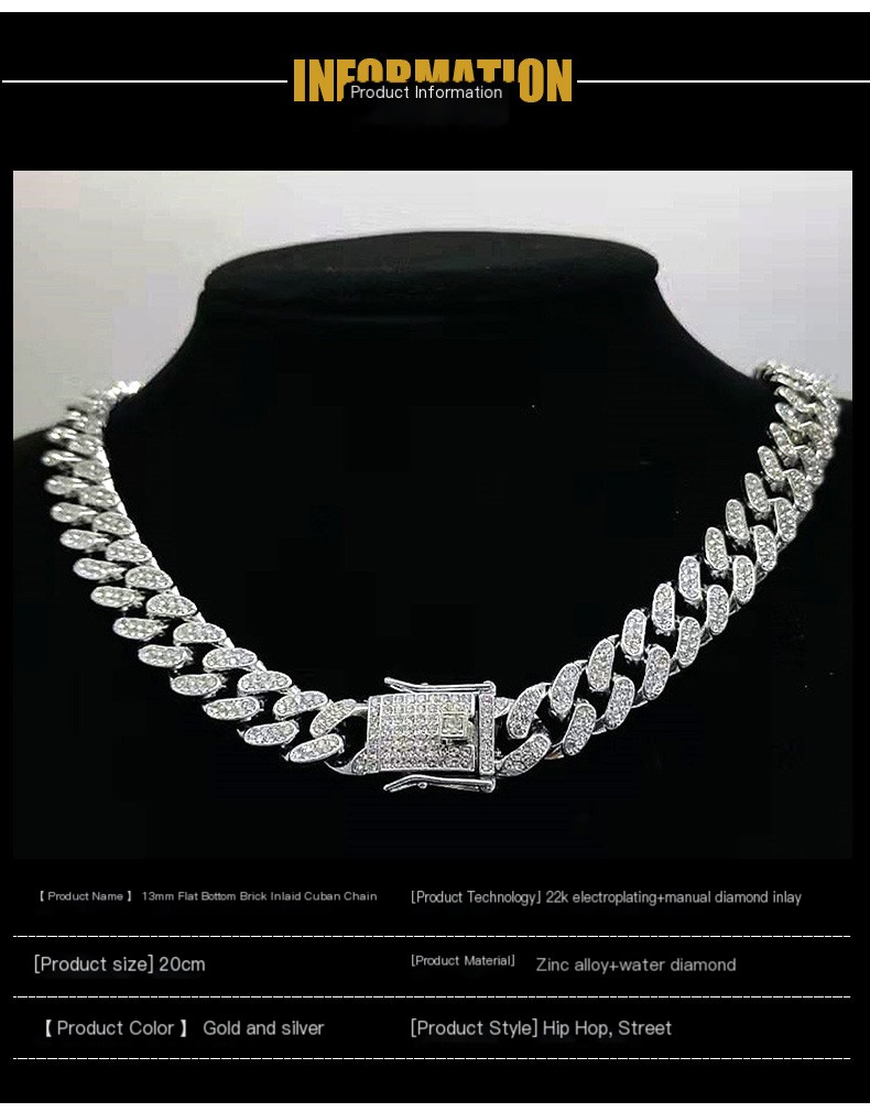 Cuban Chain Diamond Bracelet 3