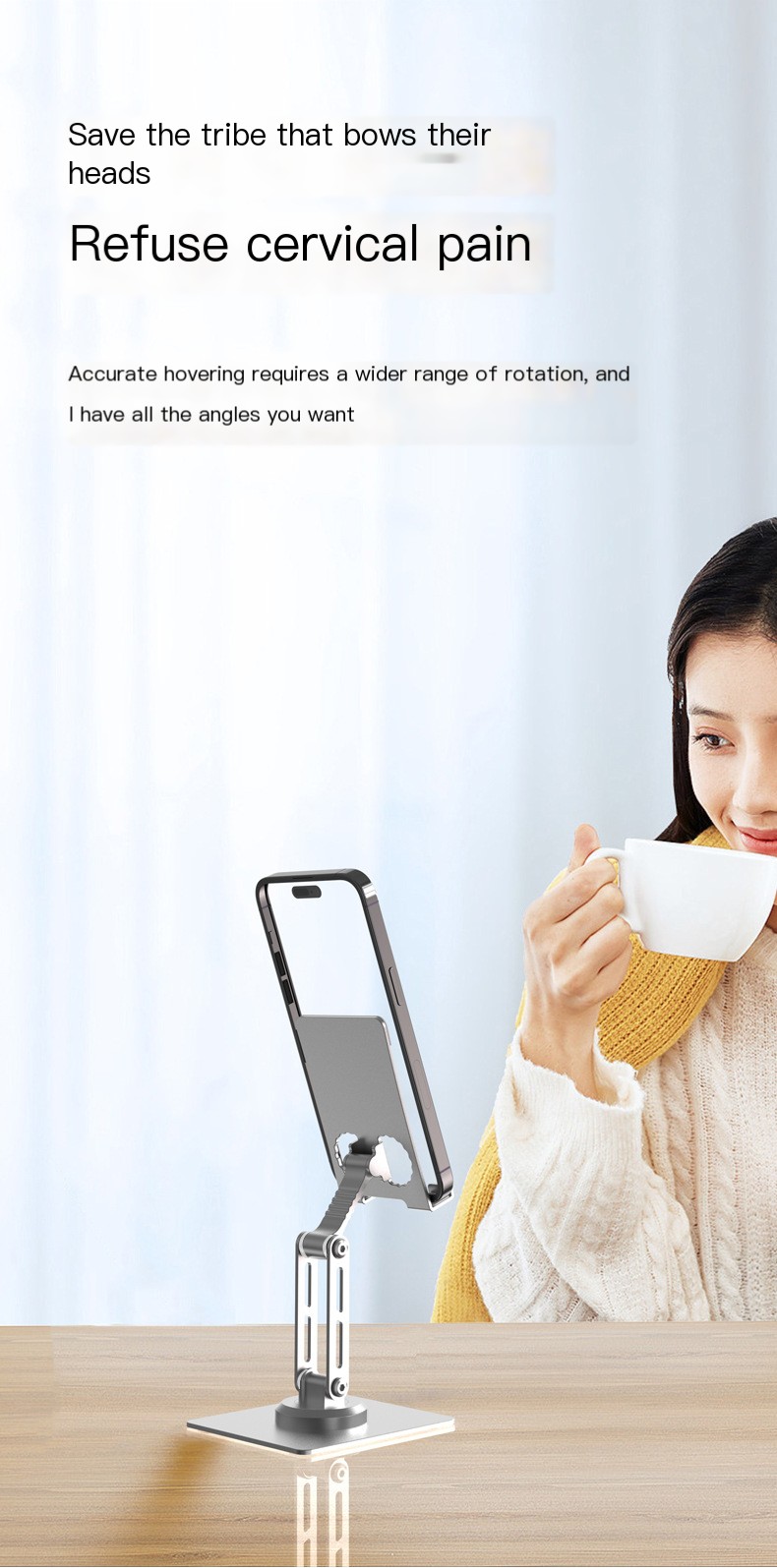 Aluminum Alloy Phone Stand Image 7