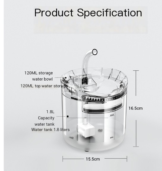 Pet Water Dispenser Image 1