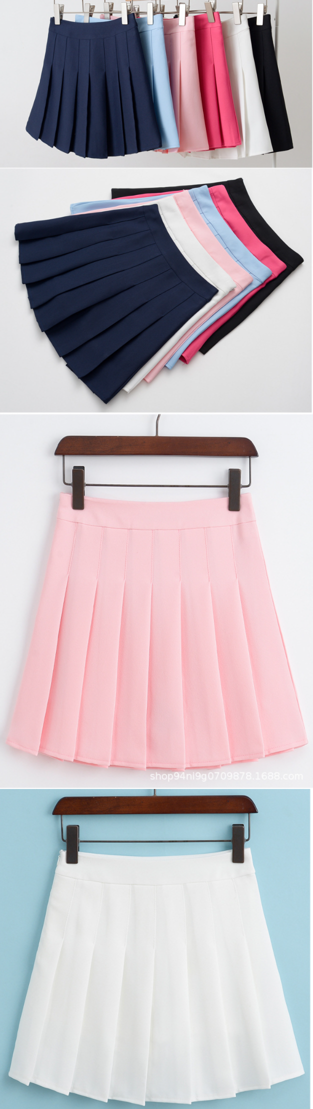 Pleated Skirt Image 3