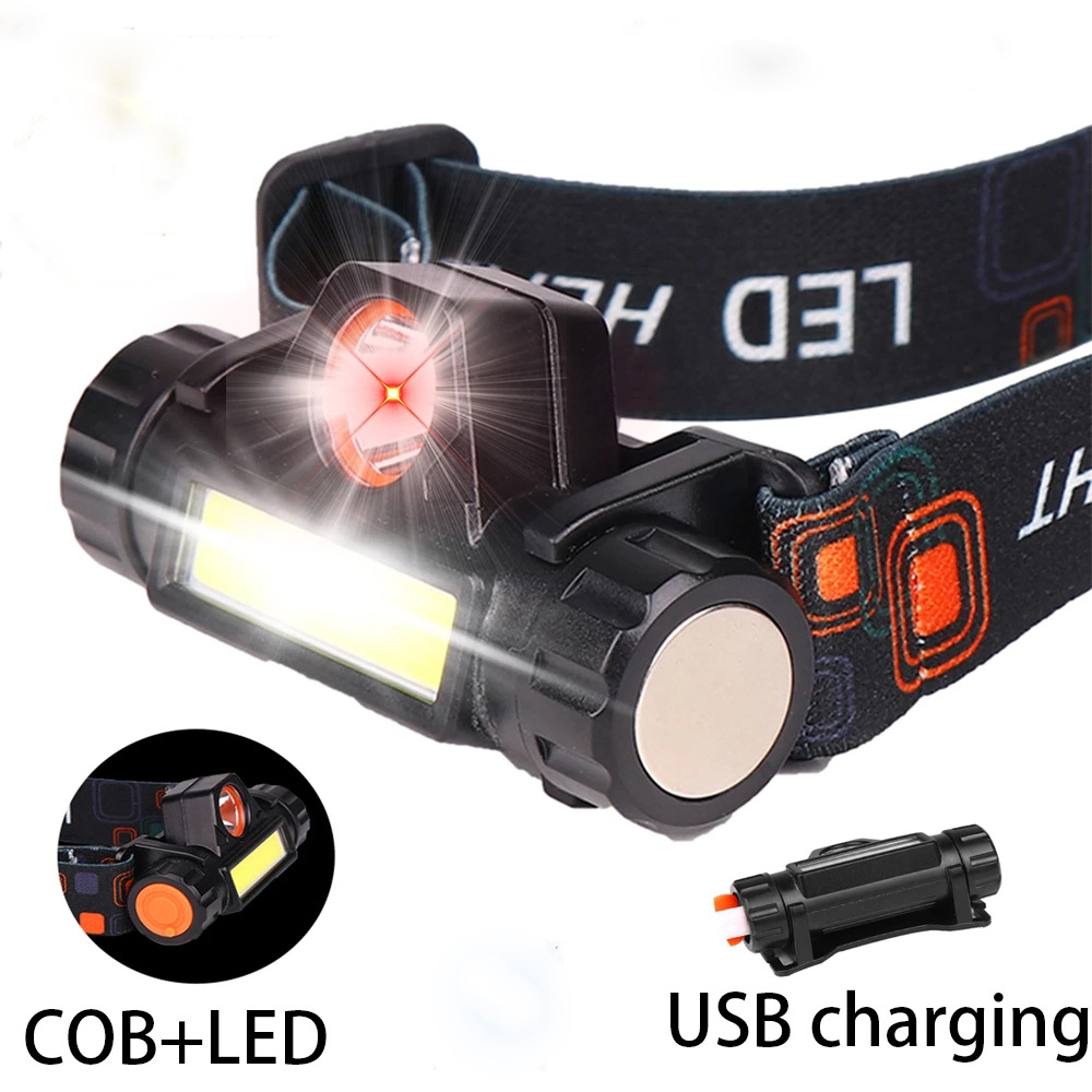 USB Rechargeable T6 Headlamp