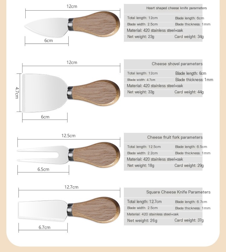 Cheese Knife Set Image 3