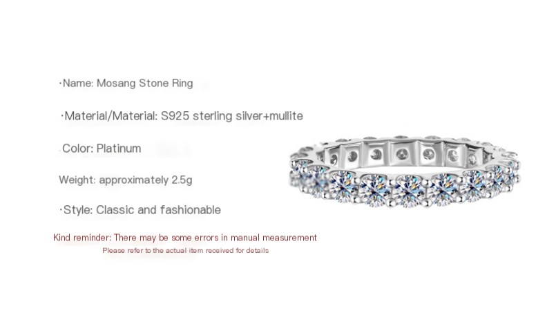 Moissanite Ring