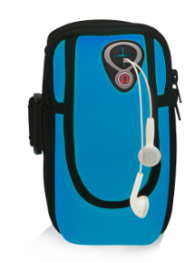 Sport Running Arm Pouch - Blue