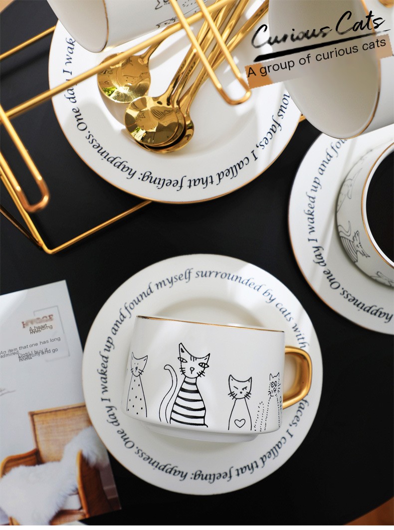 Ceramic Nordic Coffee Cup Set