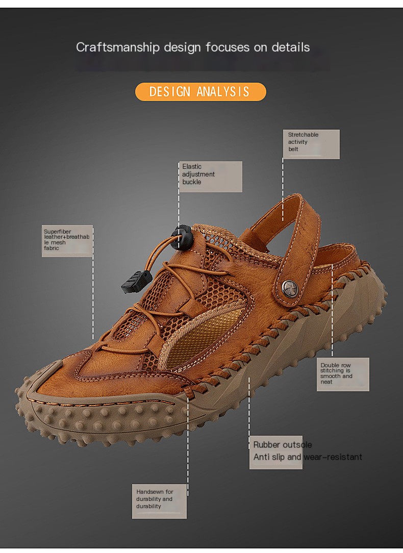Luxury Orthopedic Sandals