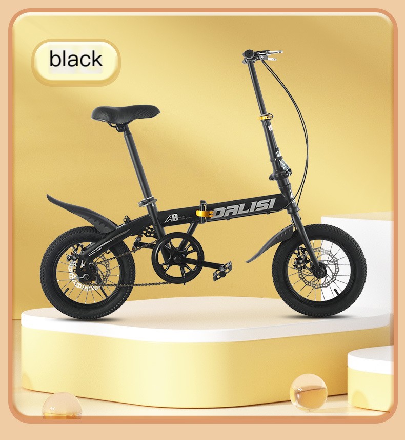 Cycling City Folding Bicycle White