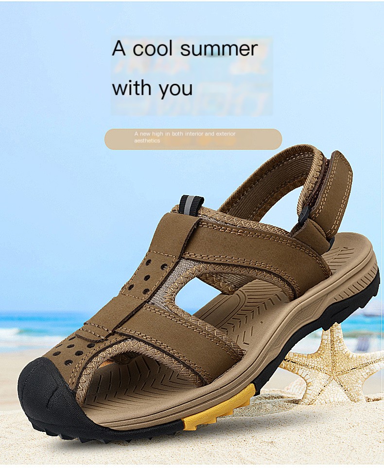Hélio Leather Sandals Image 2