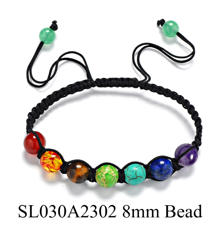 Natural Stone Bead Bracelet