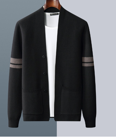 Heritage Elegance Merino Cardigan