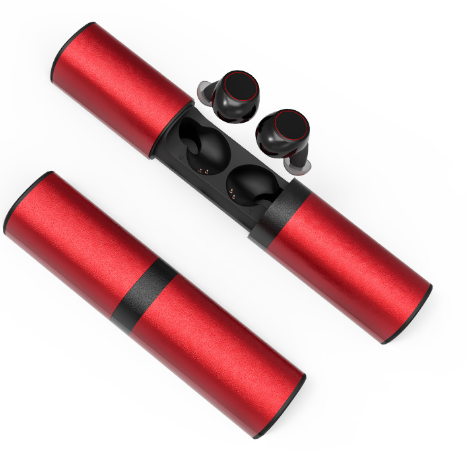 Bluetooth Earbuds Red