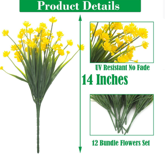 HOT SALE Artificial Flowers Outdoor Decorations