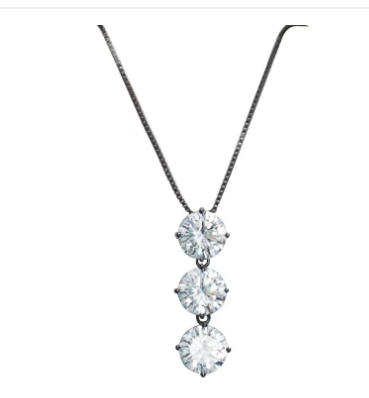 Resin Crystal Necklace