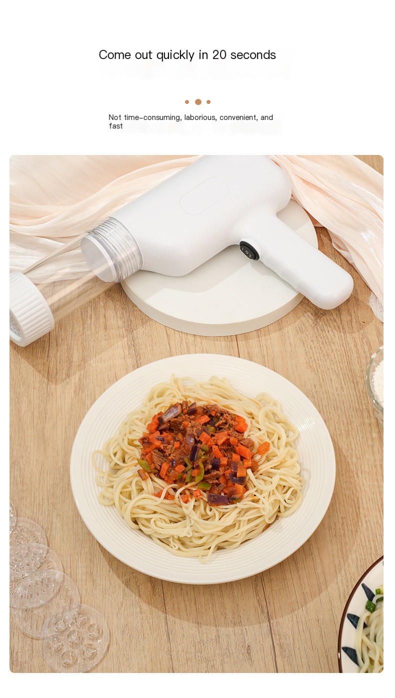 Cordless Electric Pasta Machine 8