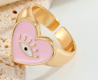 Hand Painted Ring Design 1