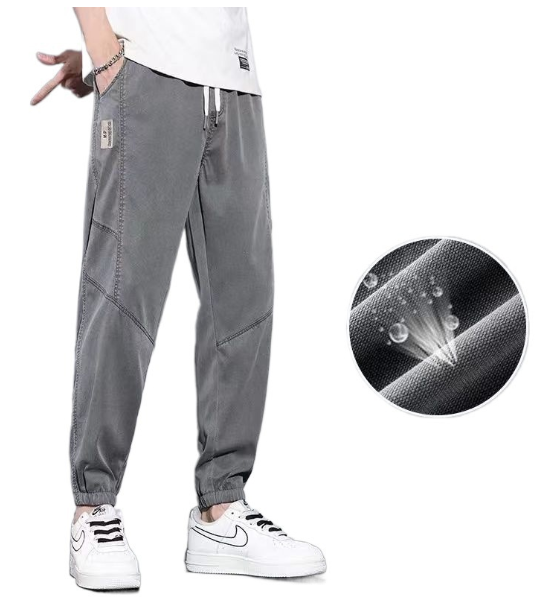 Calça Jeans em Seda Gelo image