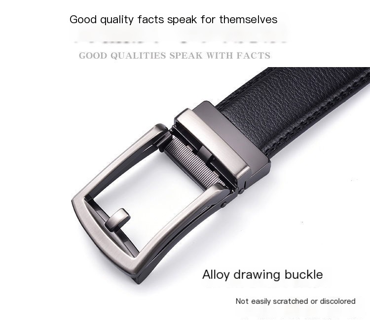 Men's Leather Belt - Image 5