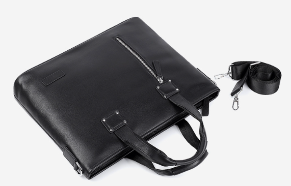 Genuine Leather Men's Laptop Bag - Image 7