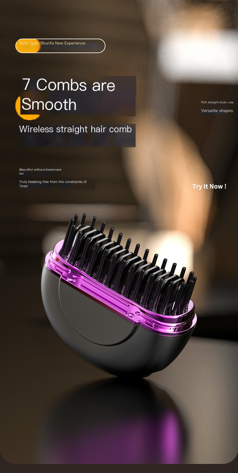 FlexStyle USB Ceramic Hair Straightener & Curler