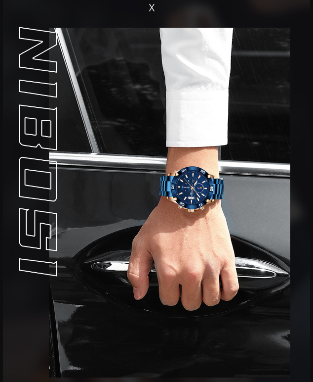 NIBOSI Watch Image 2