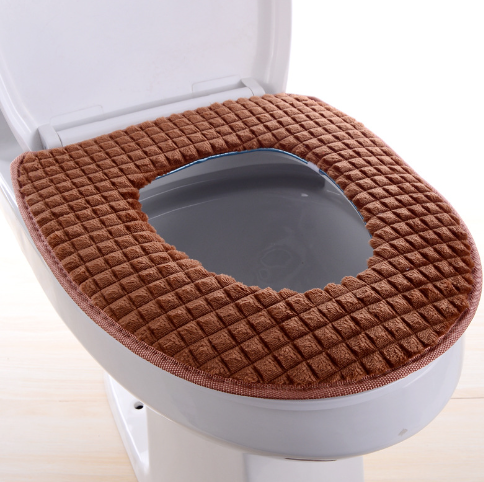 Plush Toilet Seat Cover 2