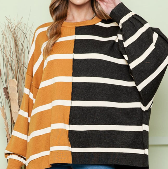 Striped Pullover Image 4