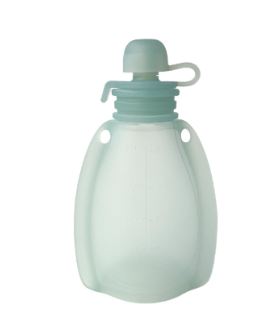 BPA Free Refillable Silicone Baby Food Bags image