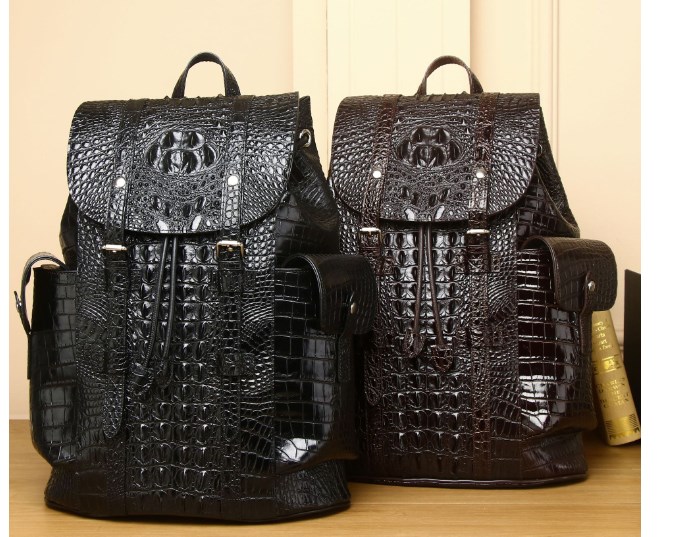 Vintage Cowhide Dual Shoulder Bag