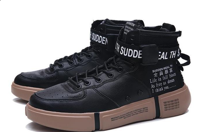 Men's High-Top Casual Shoes Image 2