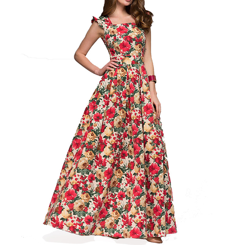 Floral Dress Detail Image 2