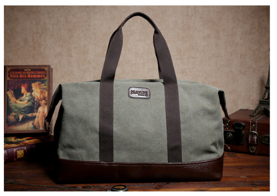 Vintage Men Canvas Handbag