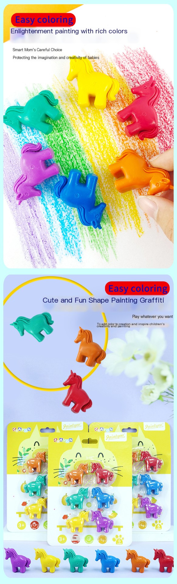 Unicorn Crayon 3