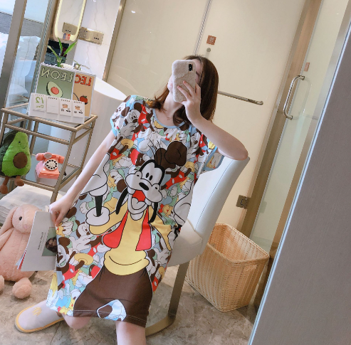 Abstract Print T-Shirt 2