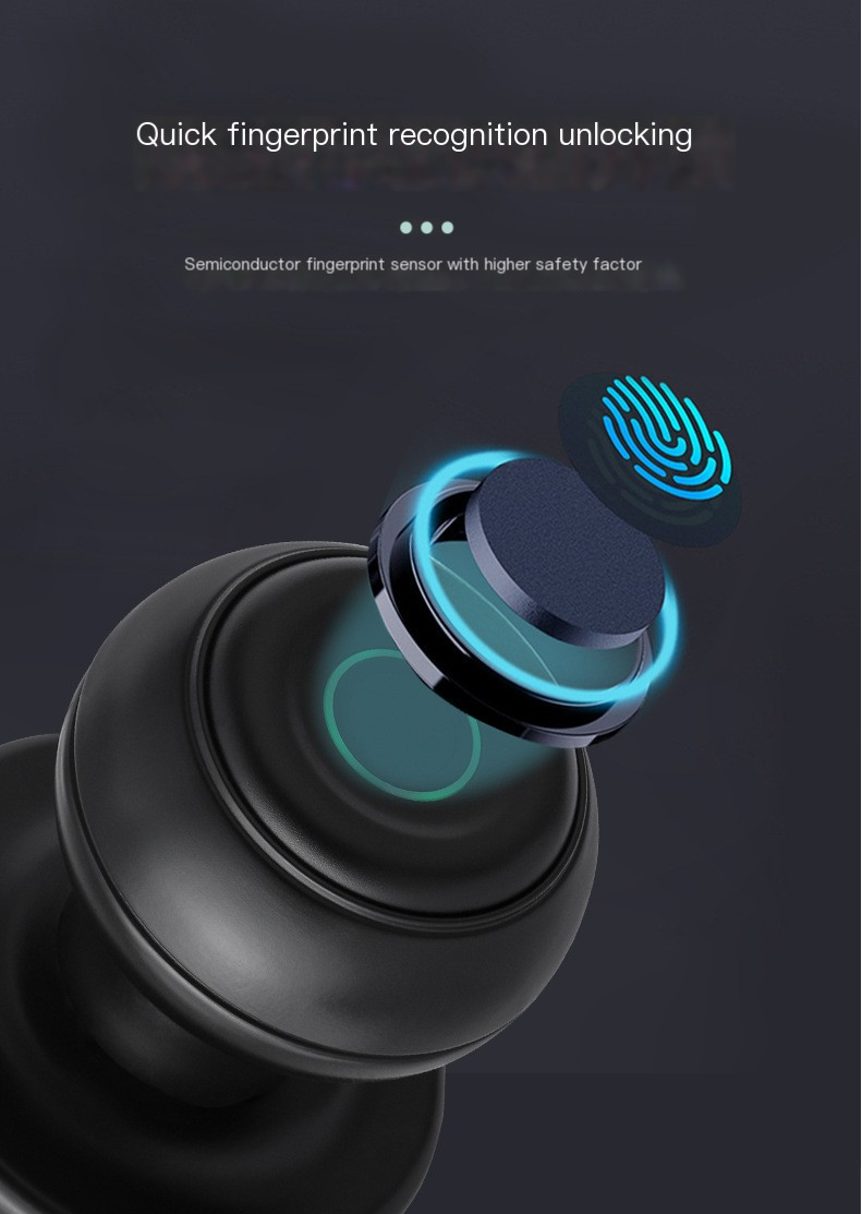 Spherical Fingerprint Lock Image 6