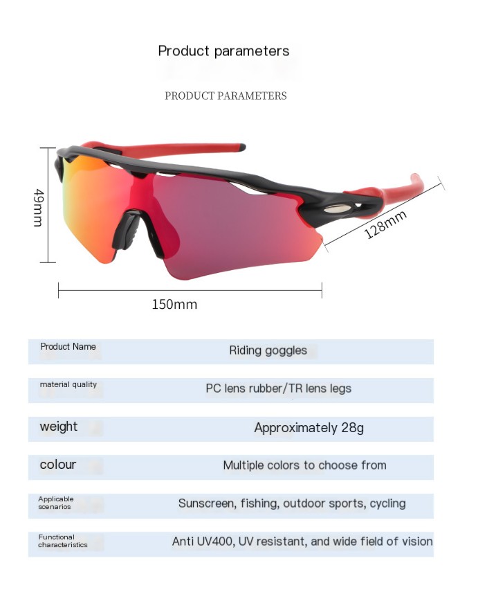 Sport Cycling Sunglasses